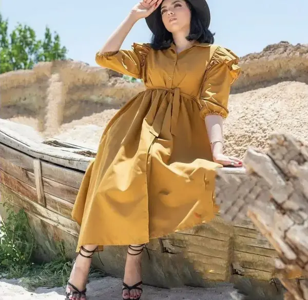 عکس مدل مانتو عروسکی جدید بلند