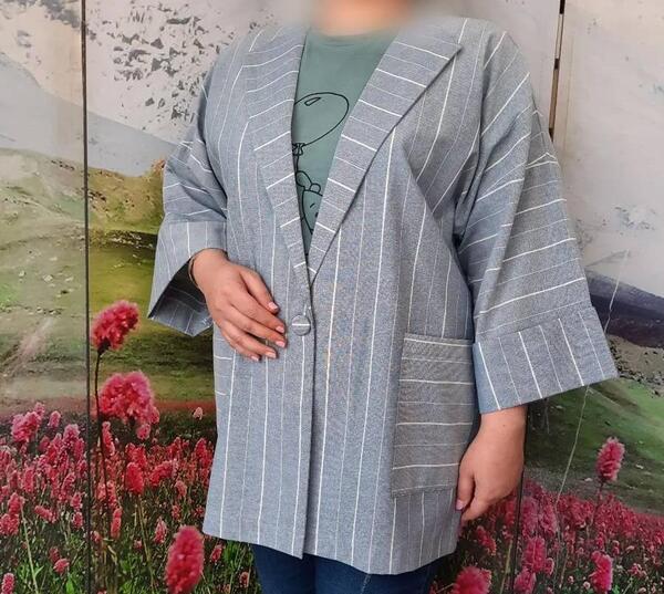 عکس مدل مانتو جدید کیمونو کوتاه