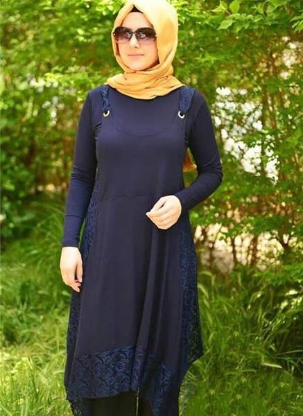 عکس مدل مانتو بلند ریون جدید