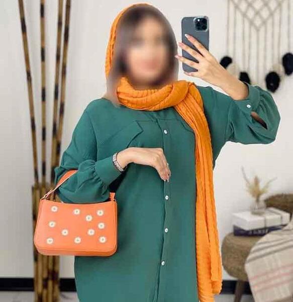 عکس مدل مانتو دخترانه عروسکی با پارچه ابروبادی
