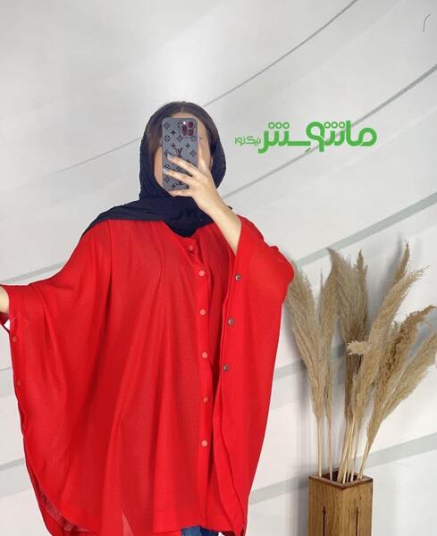 عکس جدیدترین مدل مانتو خفاشی بلند