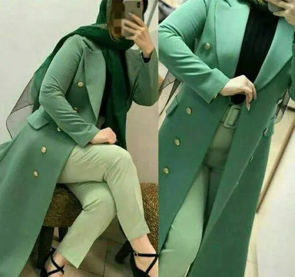 عکس مدل مانتو دخترانه با پارچه کرپ مازراتی
