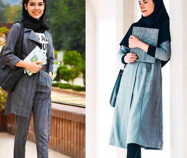 عکس مدل مانتو رسمی دخترانه دانشجویی