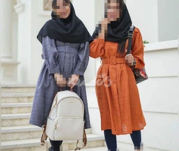 عکس مدل مانتو بلند دخترانه دانشجویی