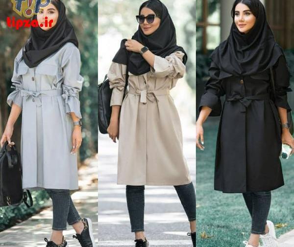 عکس مدل مانتو بلند دخترانه دانشجویی