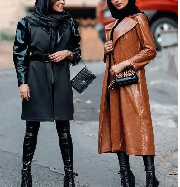 عکس مدل مانتو دخترانه زمستانی جدید