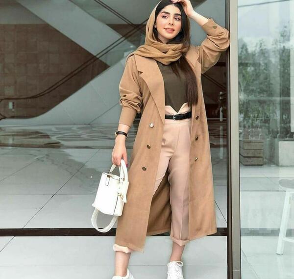 عکس مدل مانتو زمستانی اسپرت دخترانه