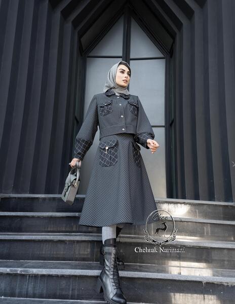 عکس مدل مانتو دخترانه نوجوان زمستانی