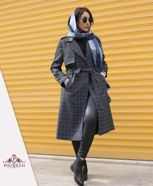 عکس مدل مانتو کوتاه زمستانی دخترانه