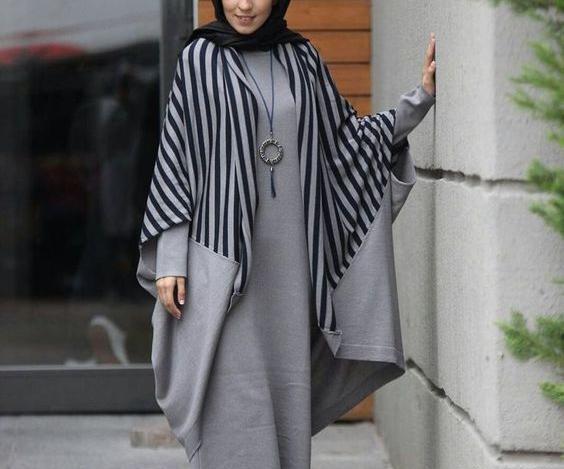 عکس مدل مانتو بلند پاییزی جدید