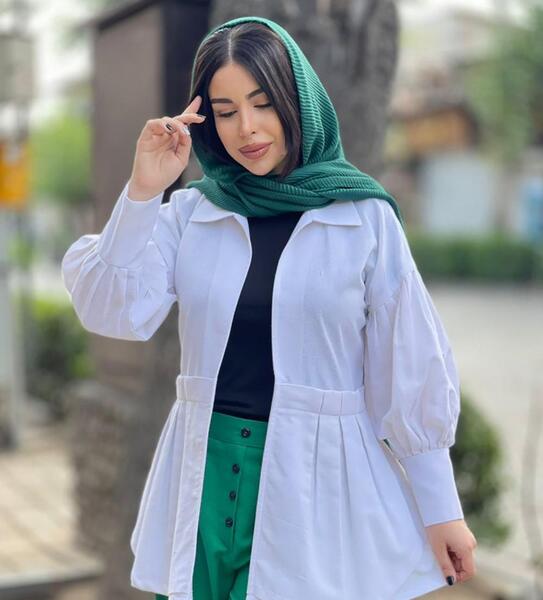 عکس مدل مانتو دخترانه کوتاه ساده