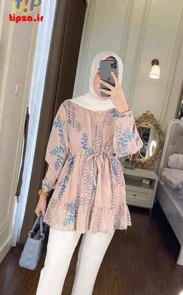 عکس مدل مانتو دخترانه کوتاه ساده