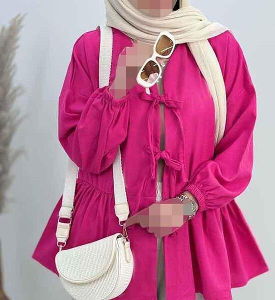 عکس مدل مانتو دخترانه کوتاه عروسکی