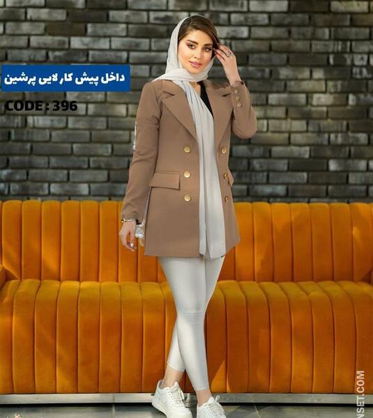 عکس مدل مانتو دخترانه کرپ مازراتی