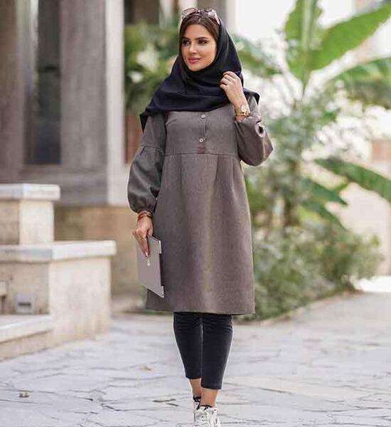عکس مدل مانتو بلند جدید اینستا