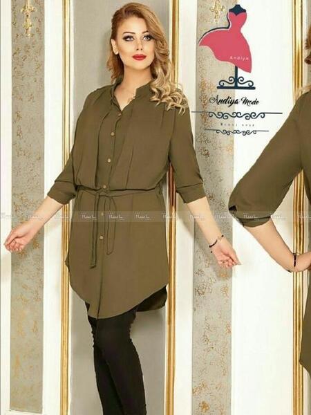 عکس مدل مانتو کرپ دخترانه جدید