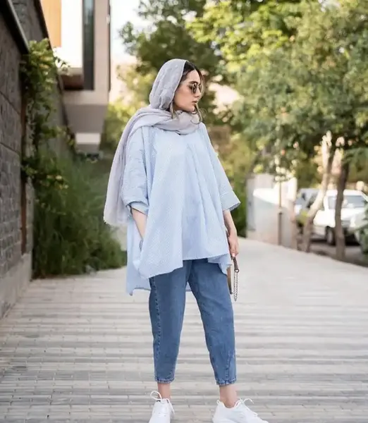 عکس مدل مانتو گشاد دخترانه جدید