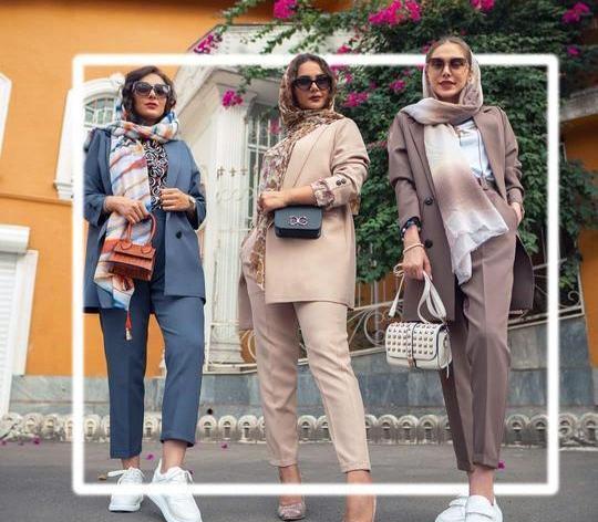 عکس مدل مانتو شلوار دخترانه شیک