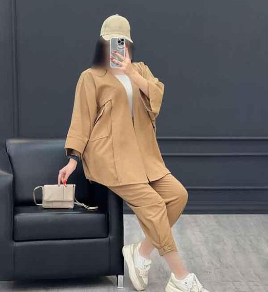 عکس مدل مانتو شلوار دخترانه ۱۴۰۳