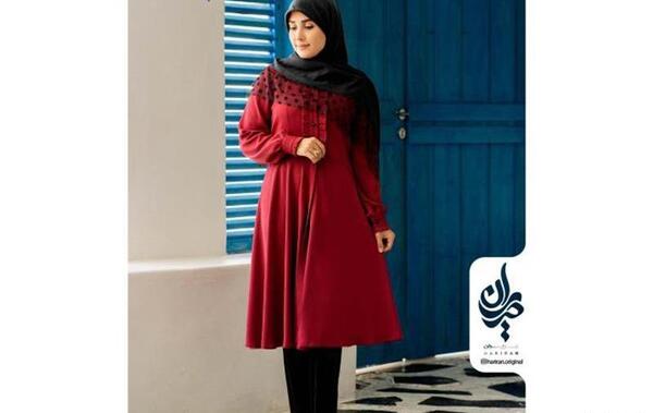 عکس مدل مانتو شیک و باکلاس ساده کوتاه دخترانه
