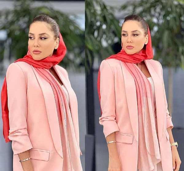 عکس مدل مانتو دخترانه رنگ گلبهی