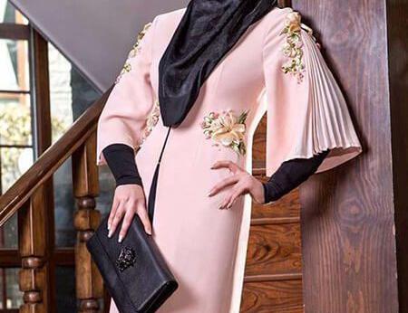 عکس مدل مانتو دخترانه رنگ گلبهی
