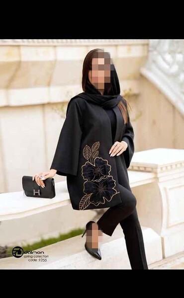 عکس مدل مانتو دخترانه مشکی برای محرم