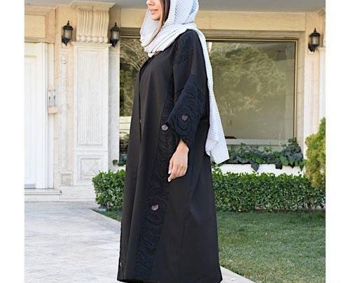 عکس مدل مانتو مشکی دخترانه برای محرم اینستاگرام