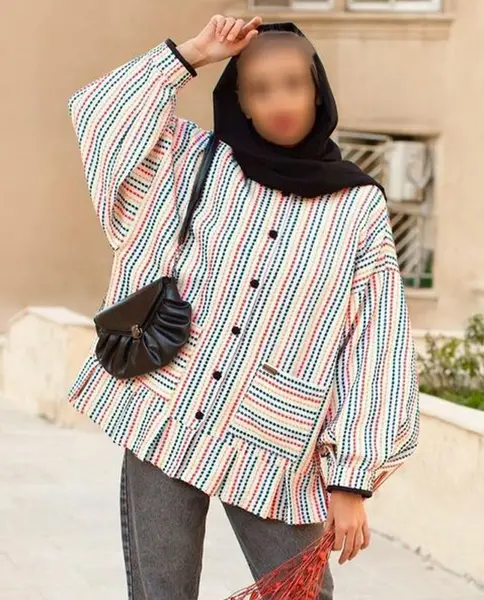 عکس مدل مانتو دخترانه 1403 لاکچری