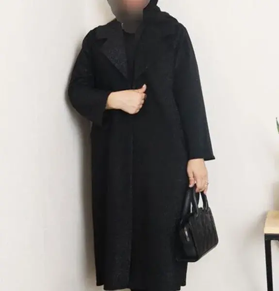 عکس مدل مانتو دخترانه با پارچه لمه