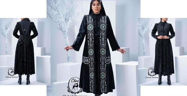 عکس مدل مانتو زمستانی لاکچری دخترانه