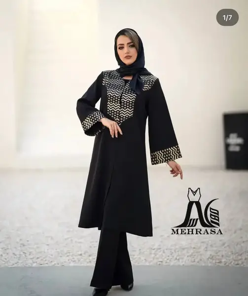عکس مدل مانتو کرپ دخترانه شیک