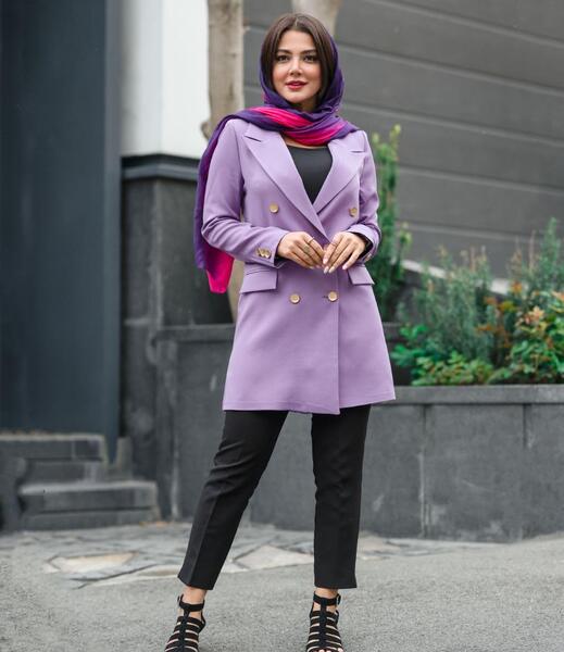 عکس مدل مانتو کرپ دخترانه شیک