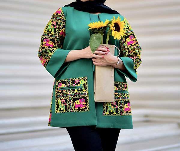 عکس مدل مانتو کتی دخترانه مجلسی