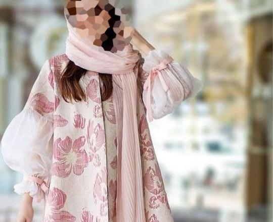 عکس مدل مانتو ژاکارد دخترانه کوتاه