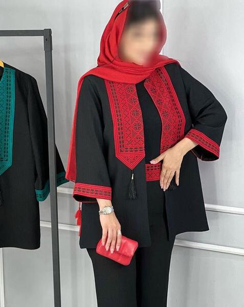 عکس مدل مانتو سنتی دخترانه شیک و جدید