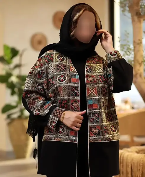 عکس مدل مانتو سنتی دخترانه شیک و جدید