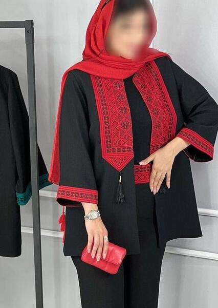 عکس مدل مانتو سنتی دخترانه کوتاه