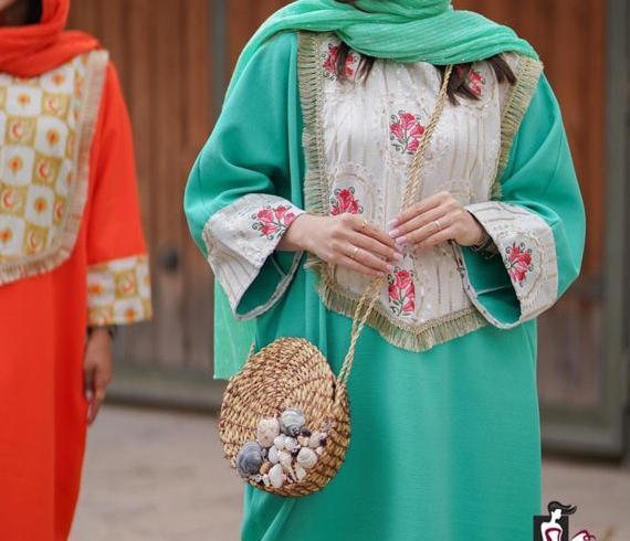 عکس مدل مانتو دخترانه با پارچه سنتی