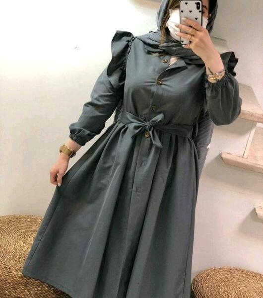 عکس مدل مانتو دخترانه عروسکی بلند
