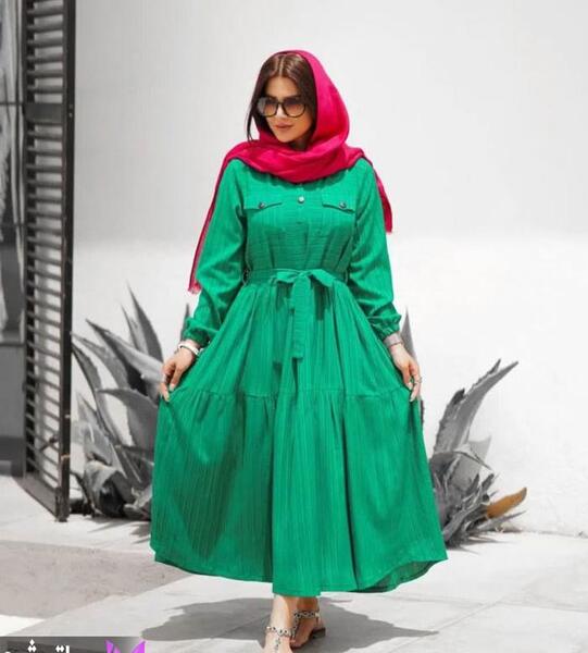 عکس مدل مانتو دخترانه عروسکی بلند