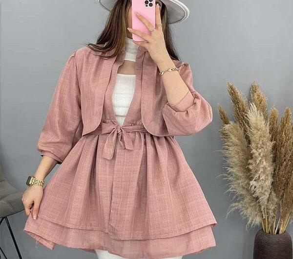 عکس مدل مانتو دخترانه عروسکی کوتاه
