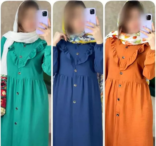عکس مدل مانتو عروسکی دخترانه تابستانه