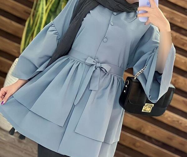 عکس مدل مانتو عروسکی دخترانه تابستانه