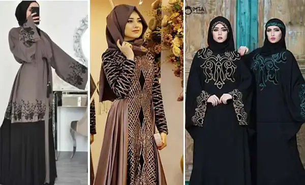 عکس مدل مانتو عربی دخترانه شیک