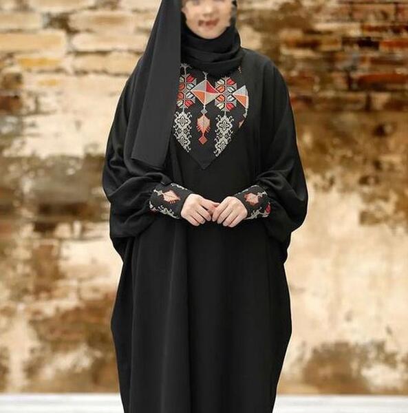 عکس مدل مانتو عبایی عربی دخترانه