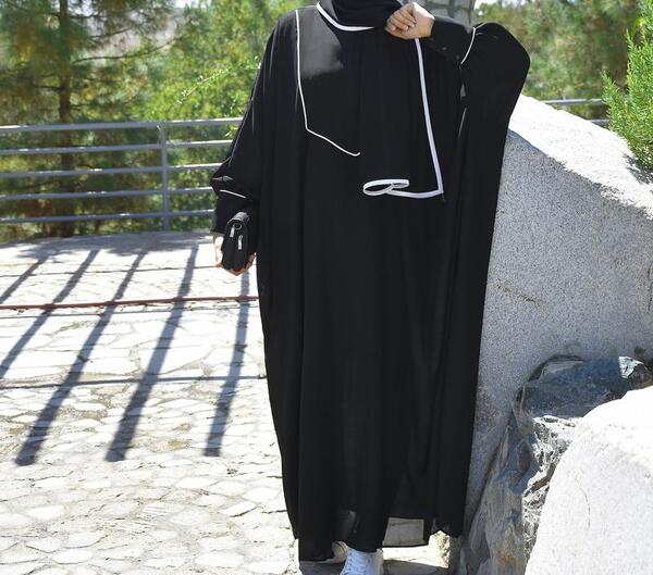 عکس مدل مانتو عبایی عربی دخترانه