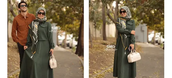عکس مدل مانتو دخترانه عید ۱۴۰۳