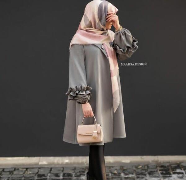 عکس مدل مانتو عید دخترانه شیک