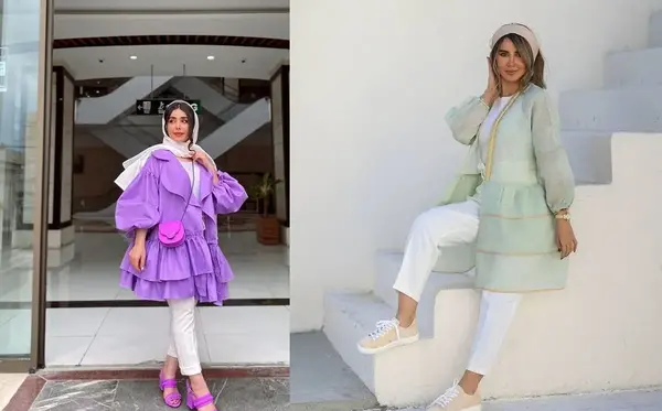 عکس مدل مانتو عروسکی دخترانه ۱۴۰۳